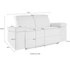 2-Sitzer mit Relaxfunktion 2. WAHL Einzelstück / Posten  Aktion