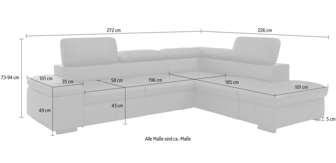 Ecksofa 2. Wahl