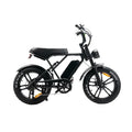 OUXI H9 Fatbike – 250 W Motor, 20 Zoll, Vollfederung, 7-Gang Shimano, hydraulische Scheibenbremsen, Alarmanlage