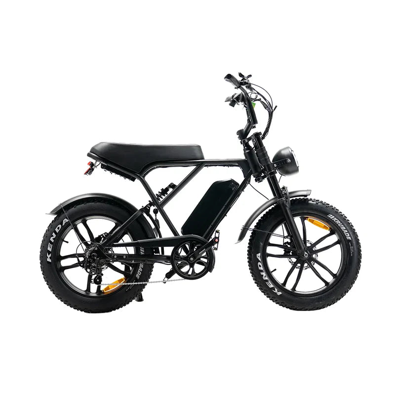 OUXI H9 Fatbike – 250 W Motor, 20 Zoll, Vollfederung, 7-Gang Shimano, hydraulische Scheibenbremsen, Alarmanlage