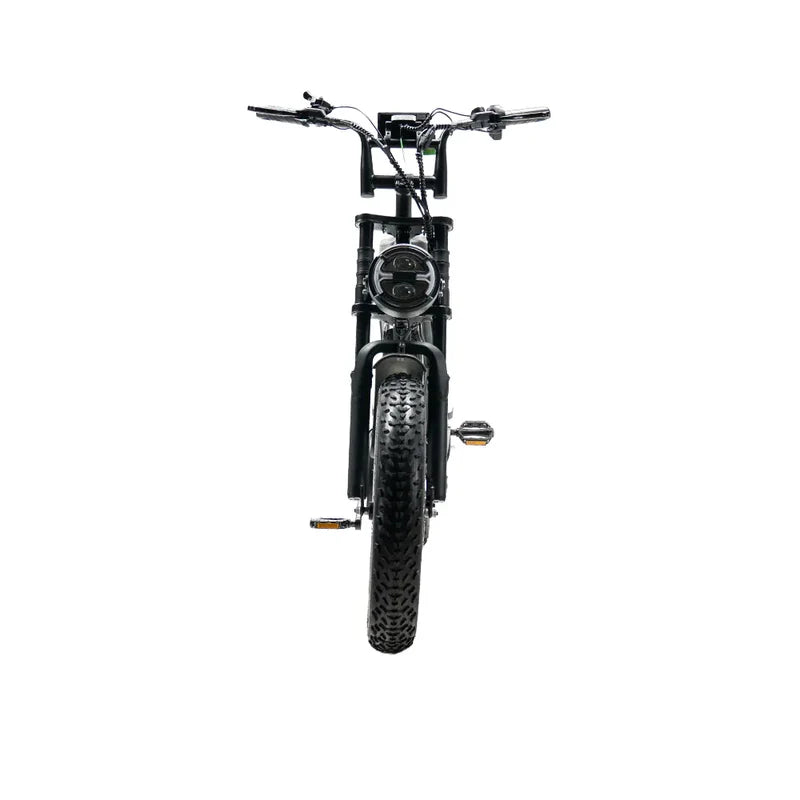 OUXI H9 Fatbike – 250 W Motor, 20 Zoll, Vollfederung, 7-Gang Shimano, hydraulische Scheibenbremsen, Alarmanlage