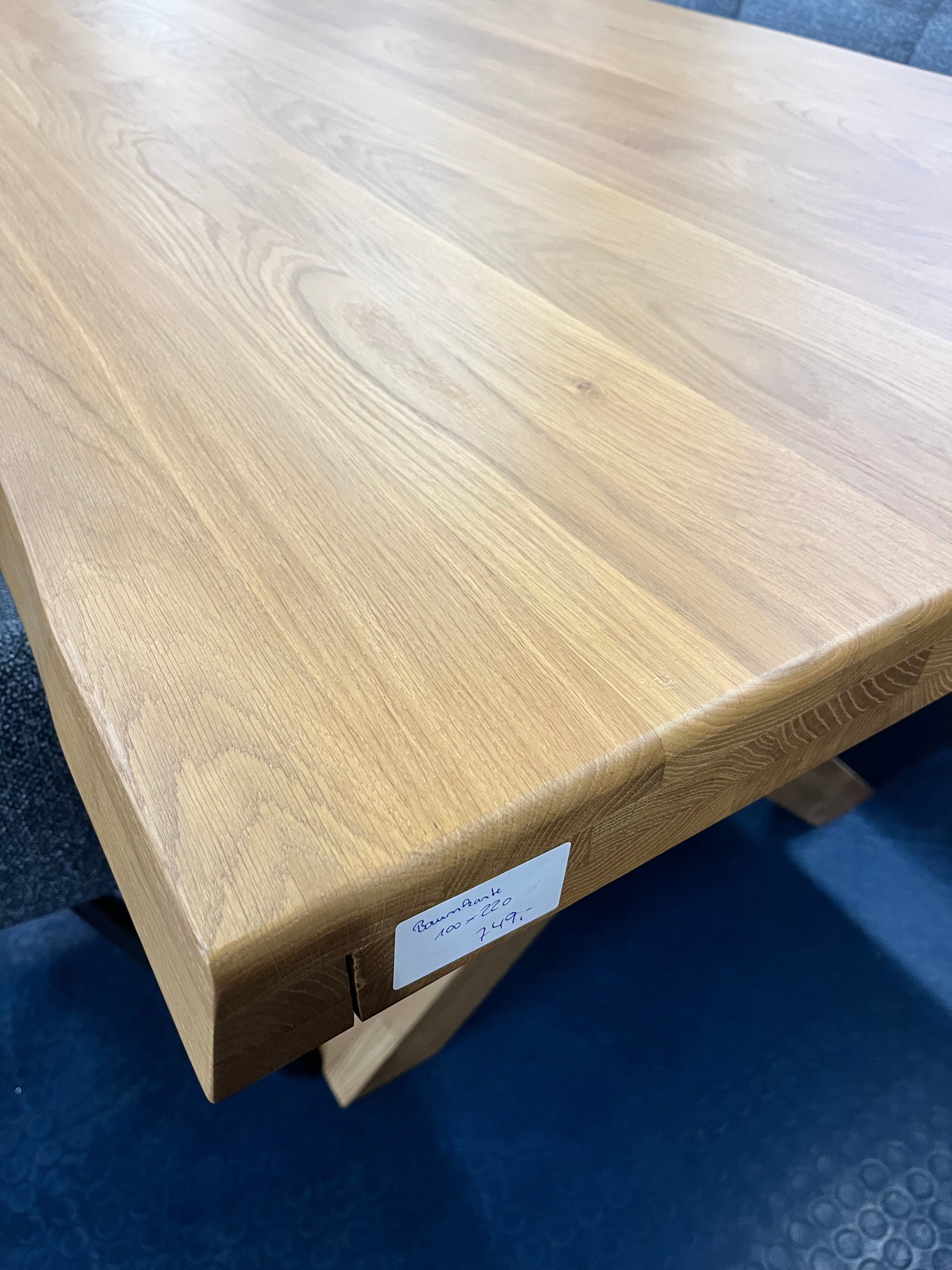 Esstisch Baumkante 220cm