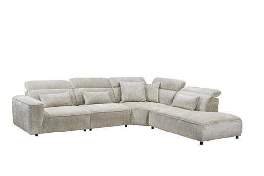 Ecksofa in 2 Farben / Varianten