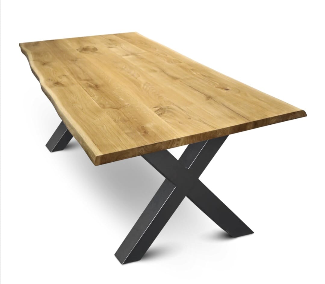 Esstisch mit Baumkante 280 x 100 *