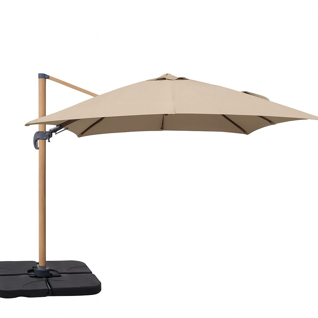 Jamaica Ampelschirm 3x3m Sand