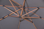 Jamaica Ampelschirm 3x3m, anthrazit