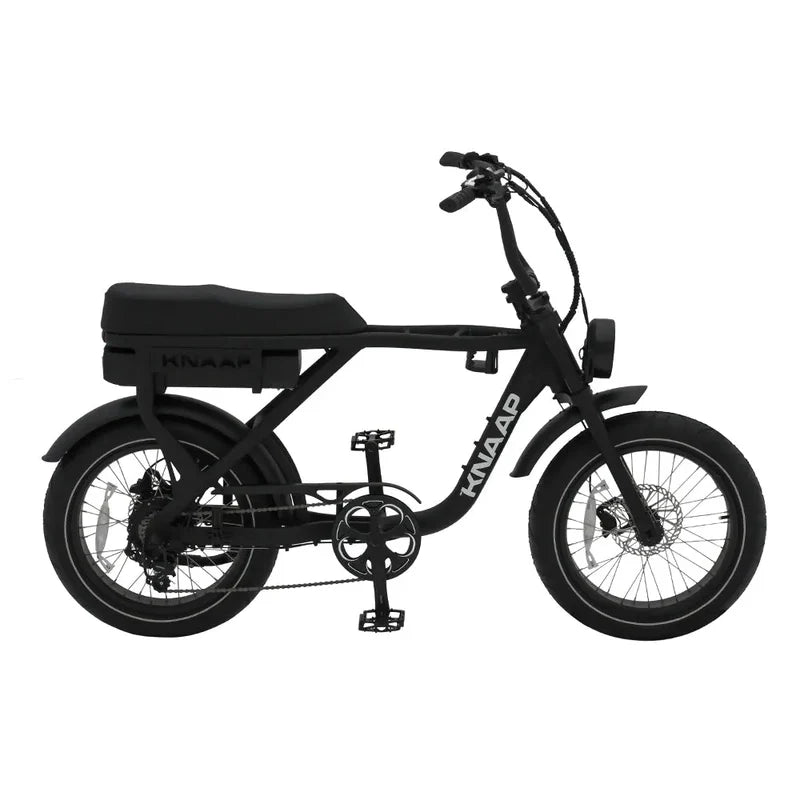 KNAAP AMS X Fatbike – 250 W Motor, Samsung Akku, 20 Zoll, Shimano 7-Gang, hydraulische Scheibenbremsen, bis 140 km Reichweite
