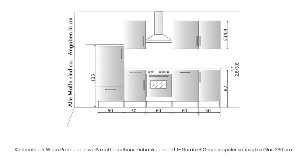 Küche Landhausstyle zerlegt, erweiterbar - vorbestellbar