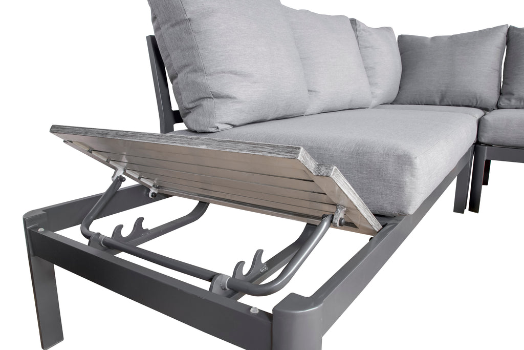 Leroy Gartenlounge mit Tisch