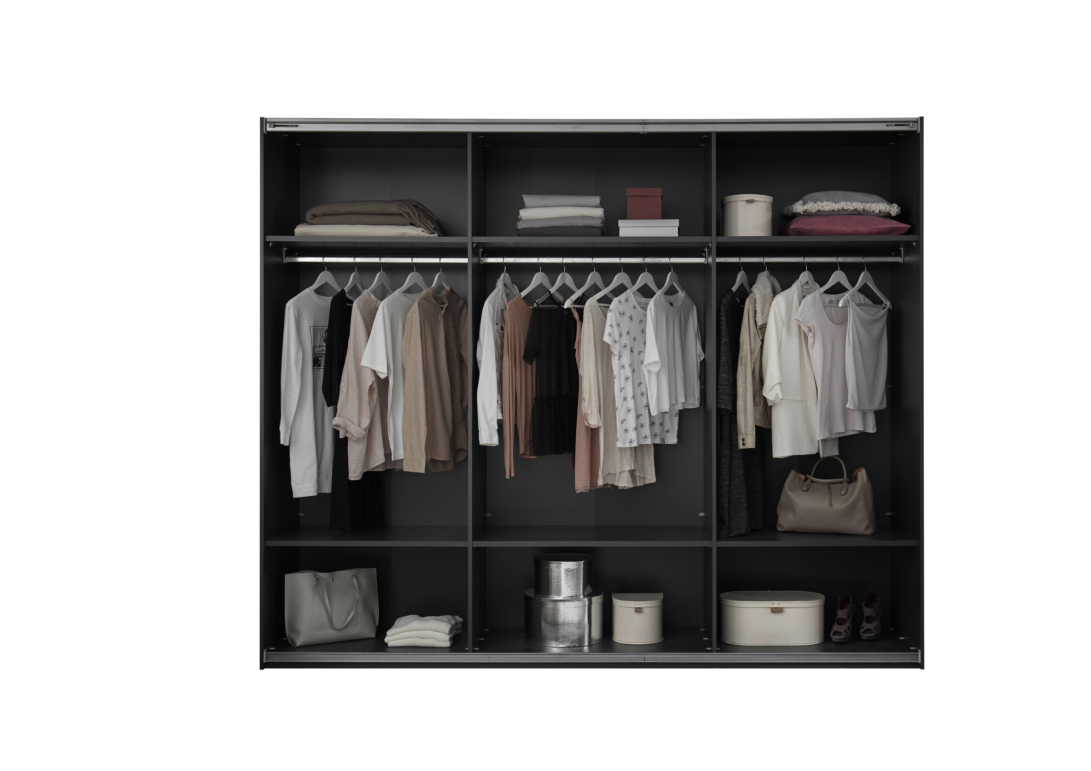 Schwebetürenschrank 3-türig
