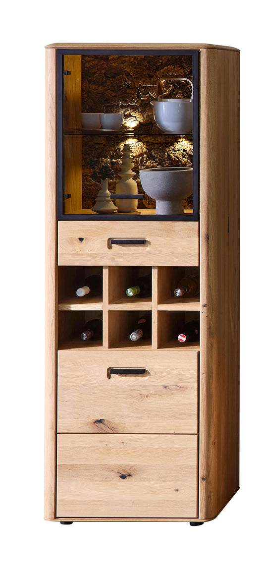 Vitrine rechts Wildeiche