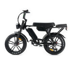 OUXI C80 MAX Fatbike – 250 W Motor, Doppelakku, bis 120 km Reichweite, Shimano 7-Gang, hydraulische Scheibenbremsen, Alarmanlage