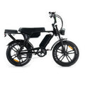 OUXI C80 MAX Fatbike – 250 W Motor, Doppelakku, bis 120 km Reichweite, Shimano 7-Gang, hydraulische Scheibenbremsen, Alarmanlage