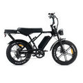 OUXI C90 Fatbike – 250 W Motor, Vollfederung, 20 Zoll, Shimano 7-Gang, hydraulische Scheibenbremsen, Alarmanlage