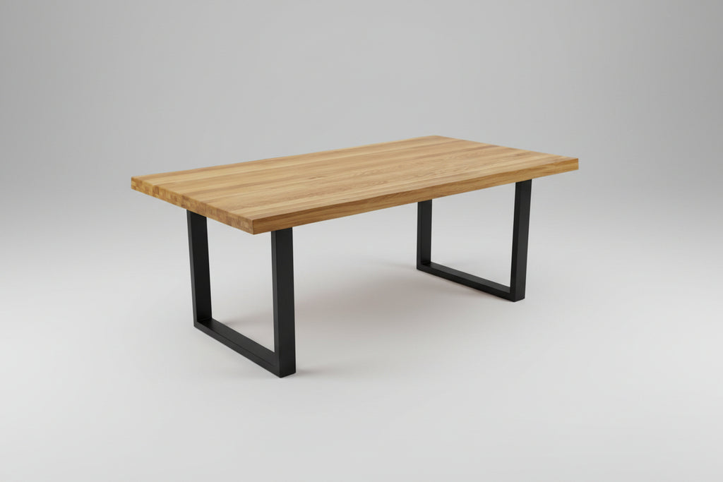 Esstisch 200cm + 6x Schwingstühle