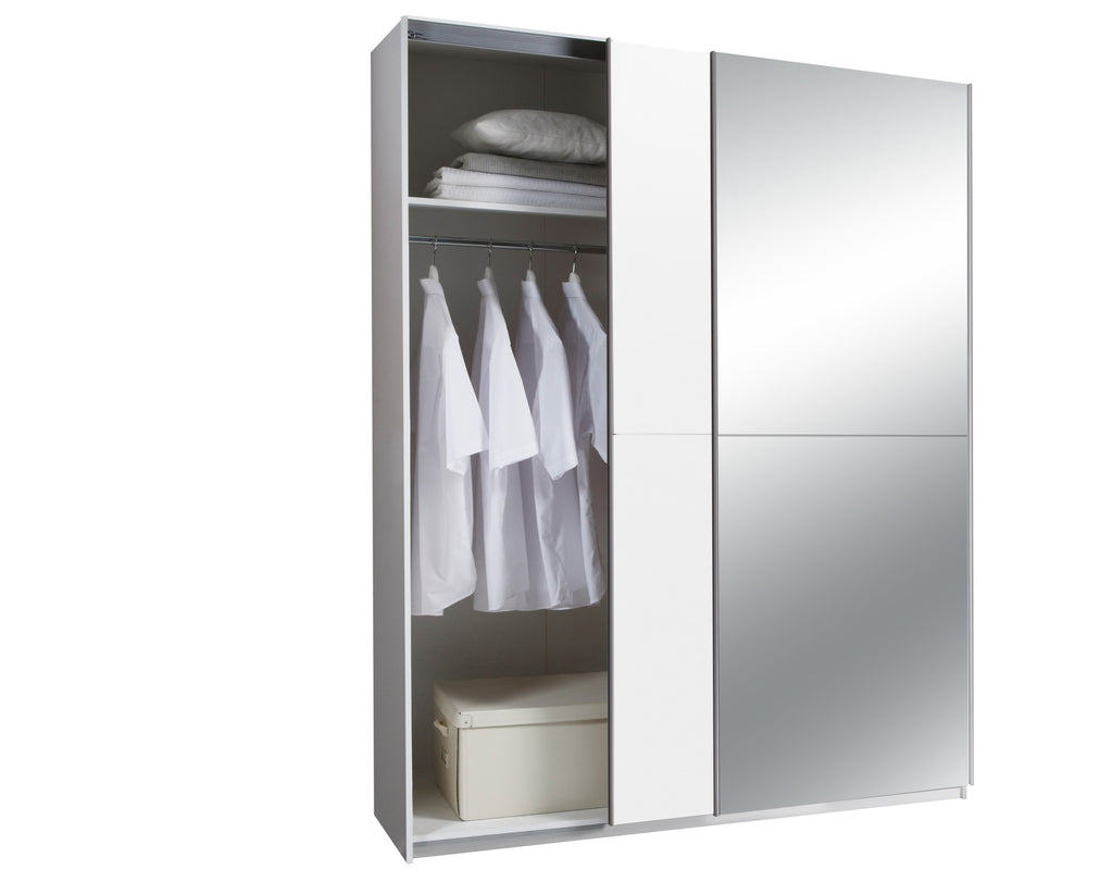 Kleiderschrank mit Schwebetüren 2 -türig