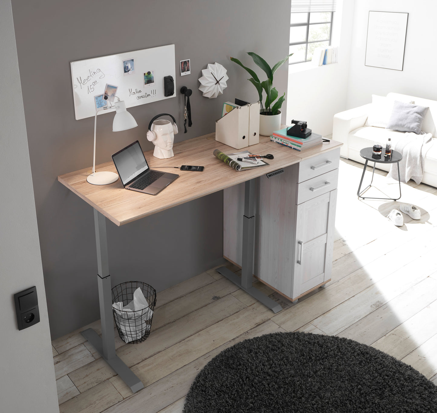 Schreibtisch Höhenverstellbar Elektrisch