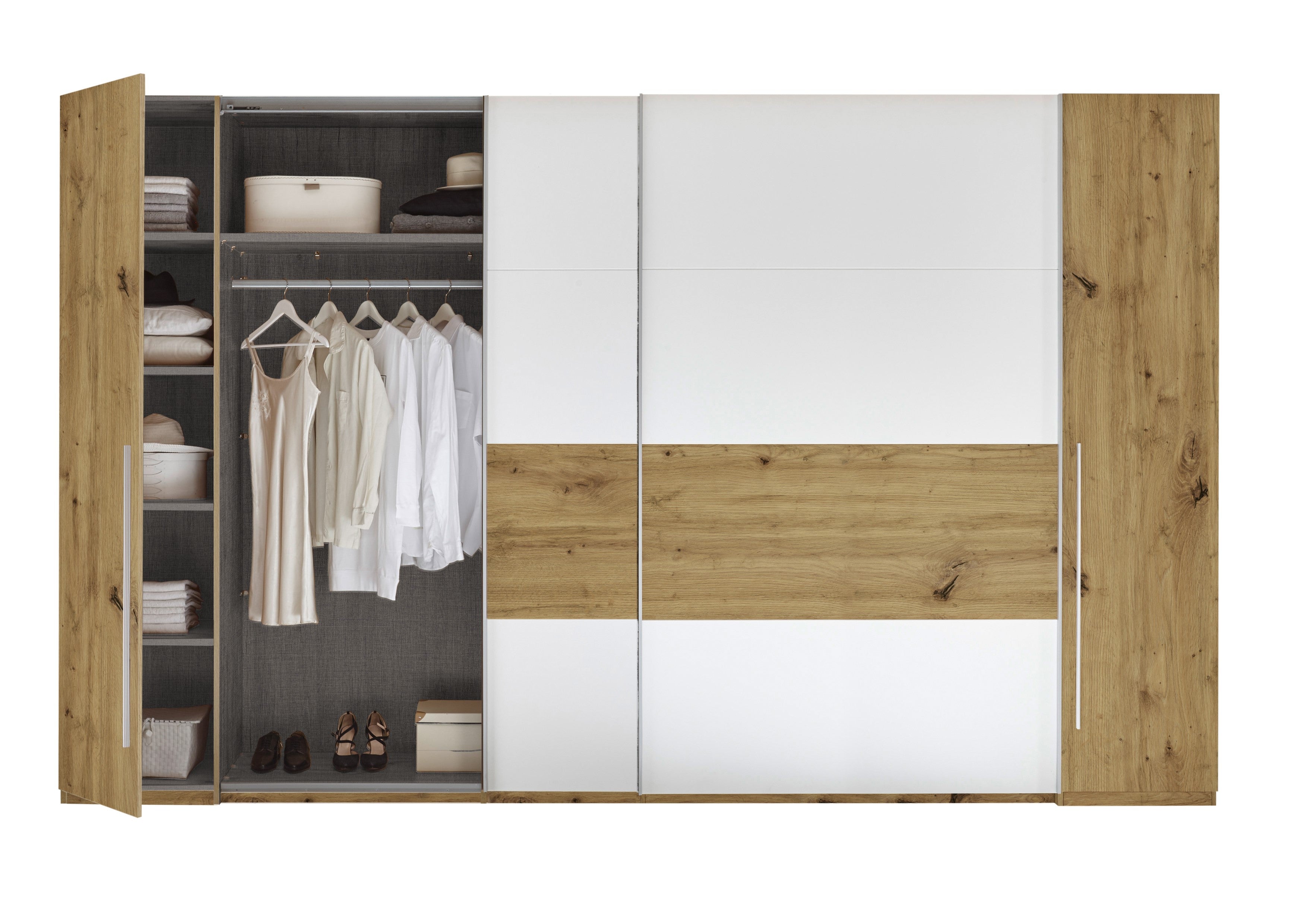 Schwebetürenschrank 4-türig