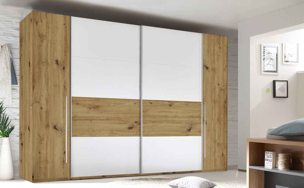 Schwebetürenschrank 4-türig