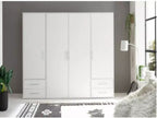 Jahresstart Einzelstück / Posten Aktion  Kleiderschrank weiß in 2 Größen