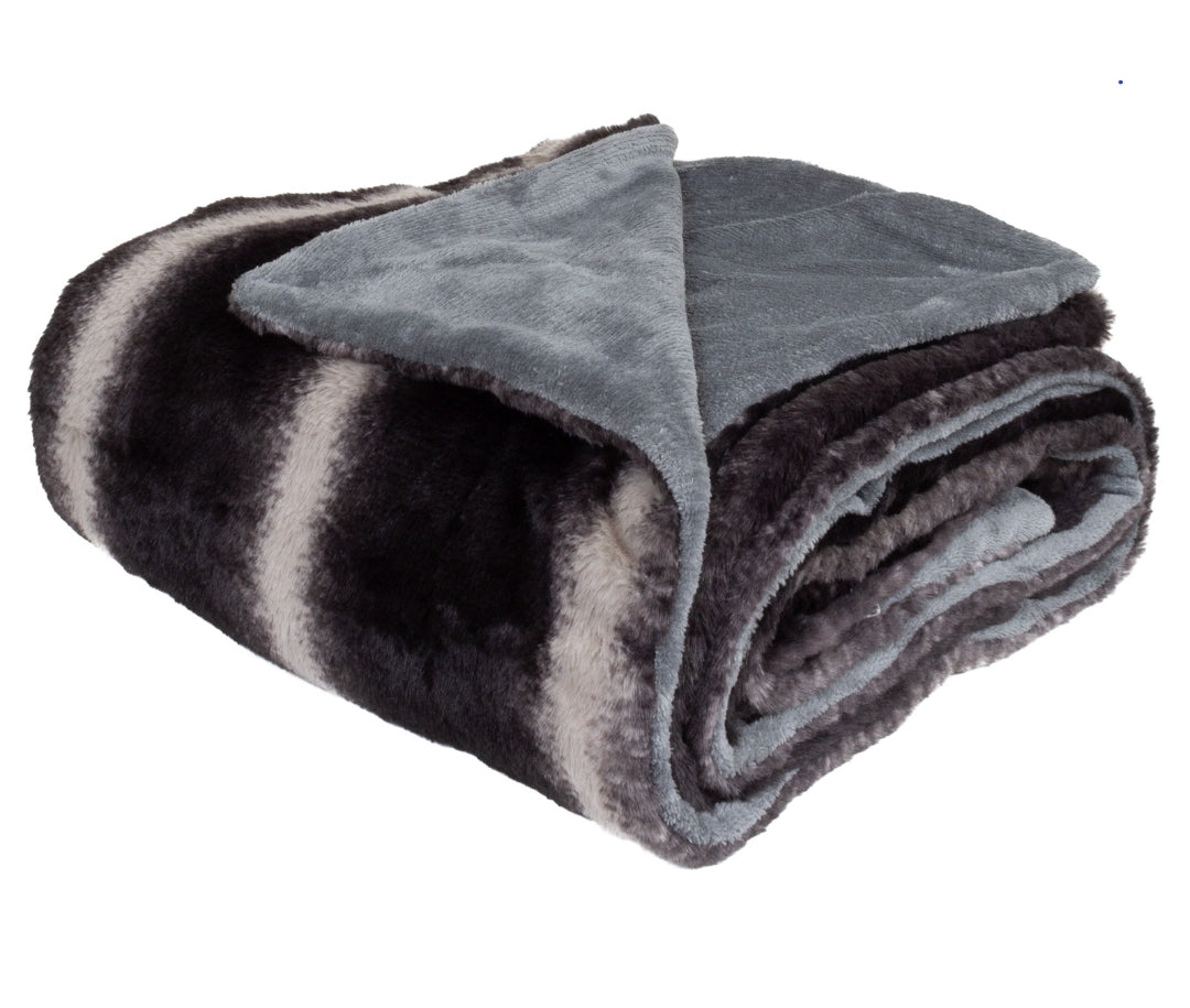 Wohndecke ChinChilla mit Flanell