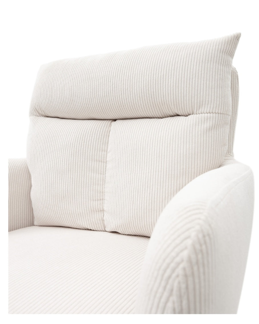 Barhocker Cordoptik hellbeige