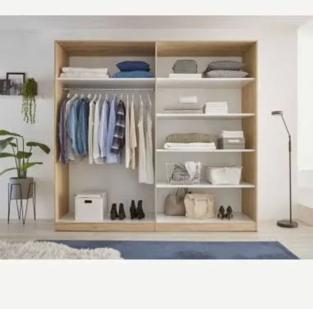 kleiderschrank 4 türig in 4 farben