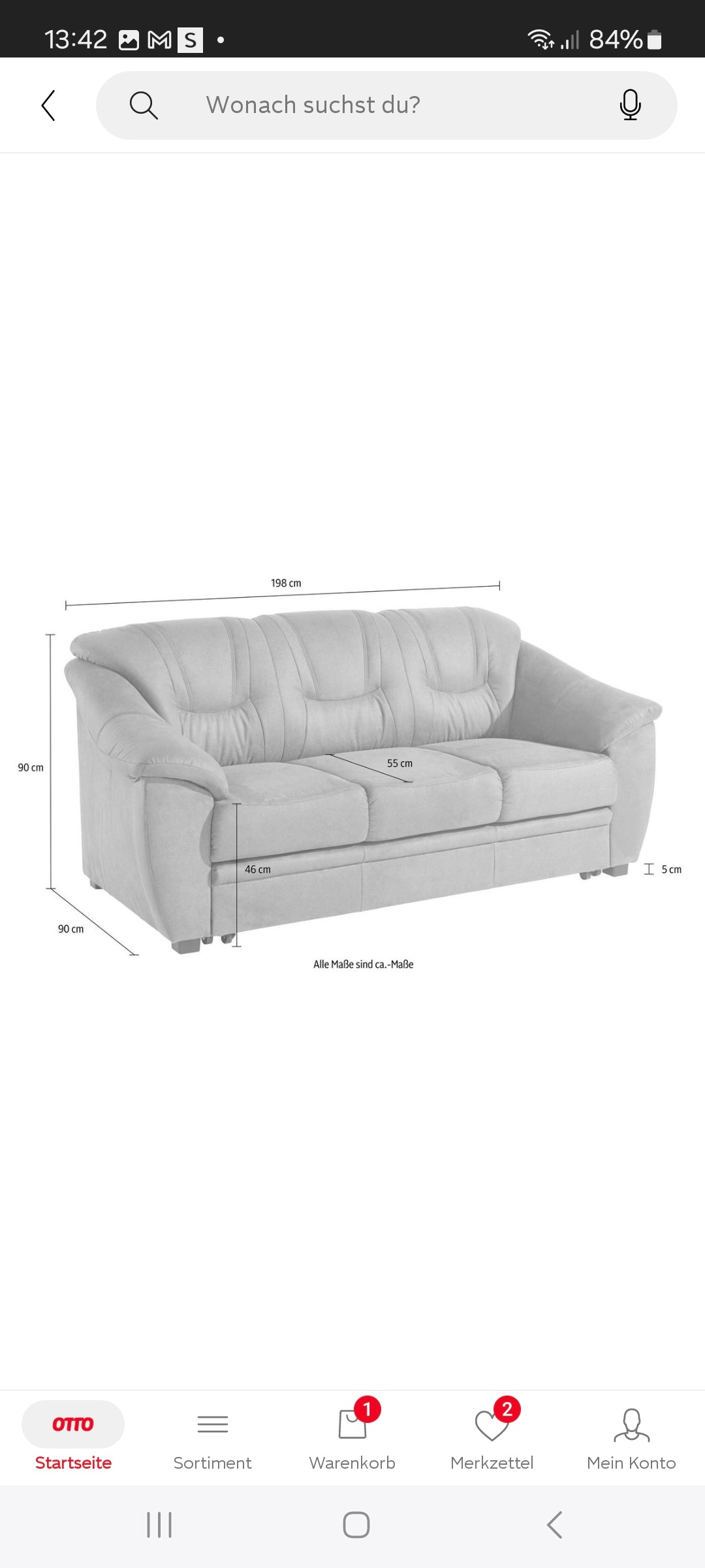 3-Sitzer Sofa