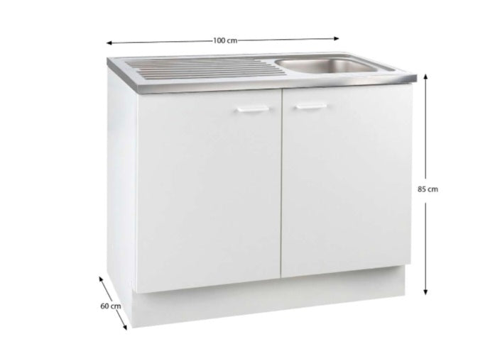 Küchen- Unterschrank mit Spüle Jahresstart Einzelstück / Posten Aktion Emden