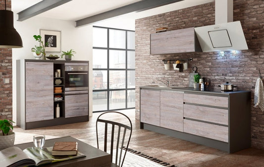 Küchenzeile ohne Elektrogeräte