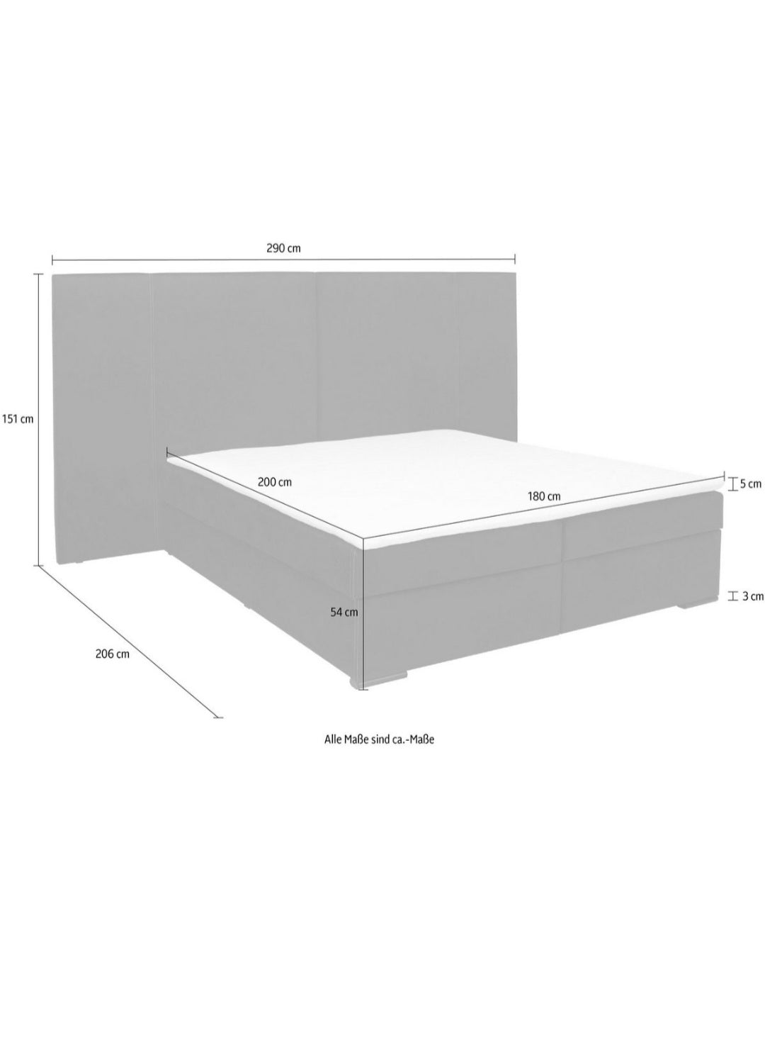 Boxbett 180x200