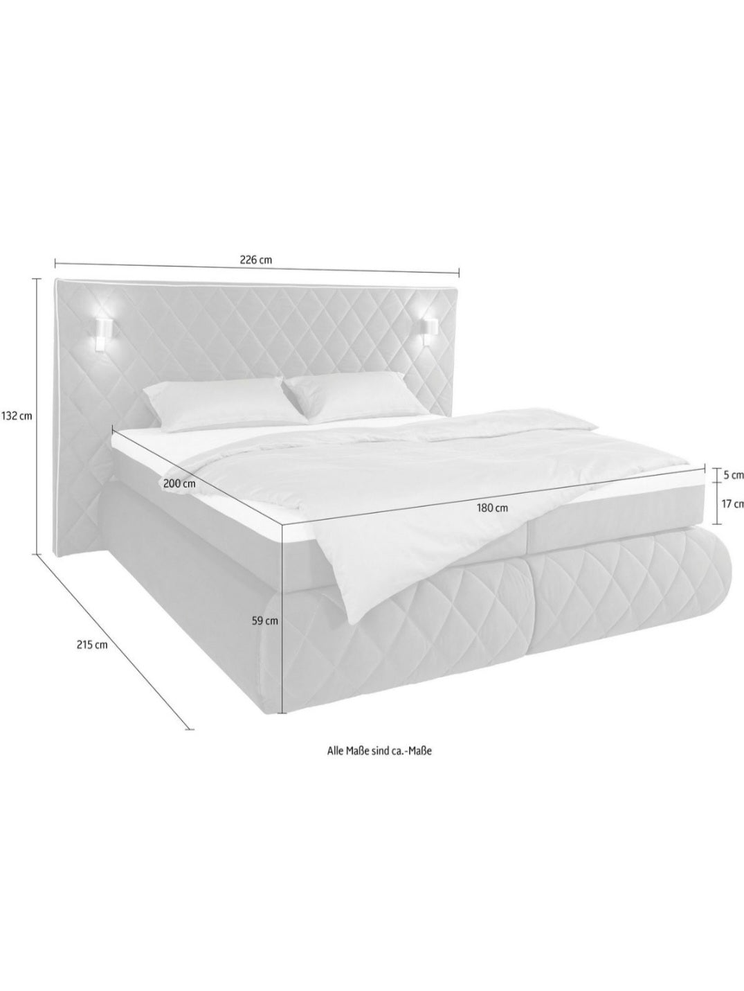 Boxspringbett 180x200