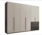 Kleiderschrank 6-türig / 2 verschiedene Farben