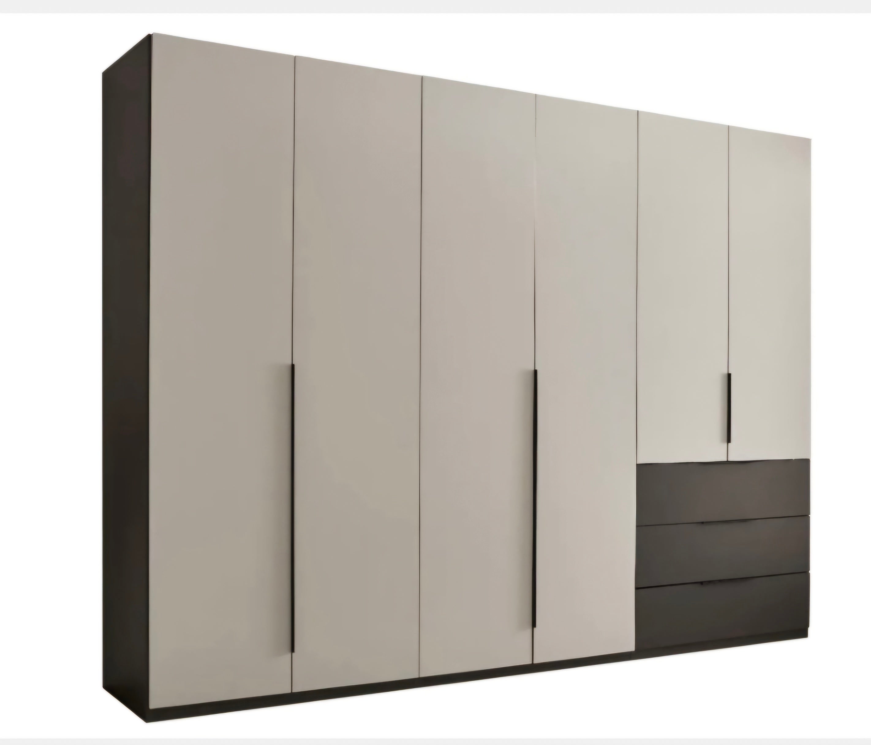 Kleiderschrank 6-türig / 2 verschiedene Farben