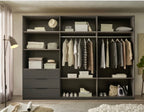 Kleiderschrank 6-türig / 2 verschiedene Farben