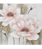 Leinwand Bild taupe-rose