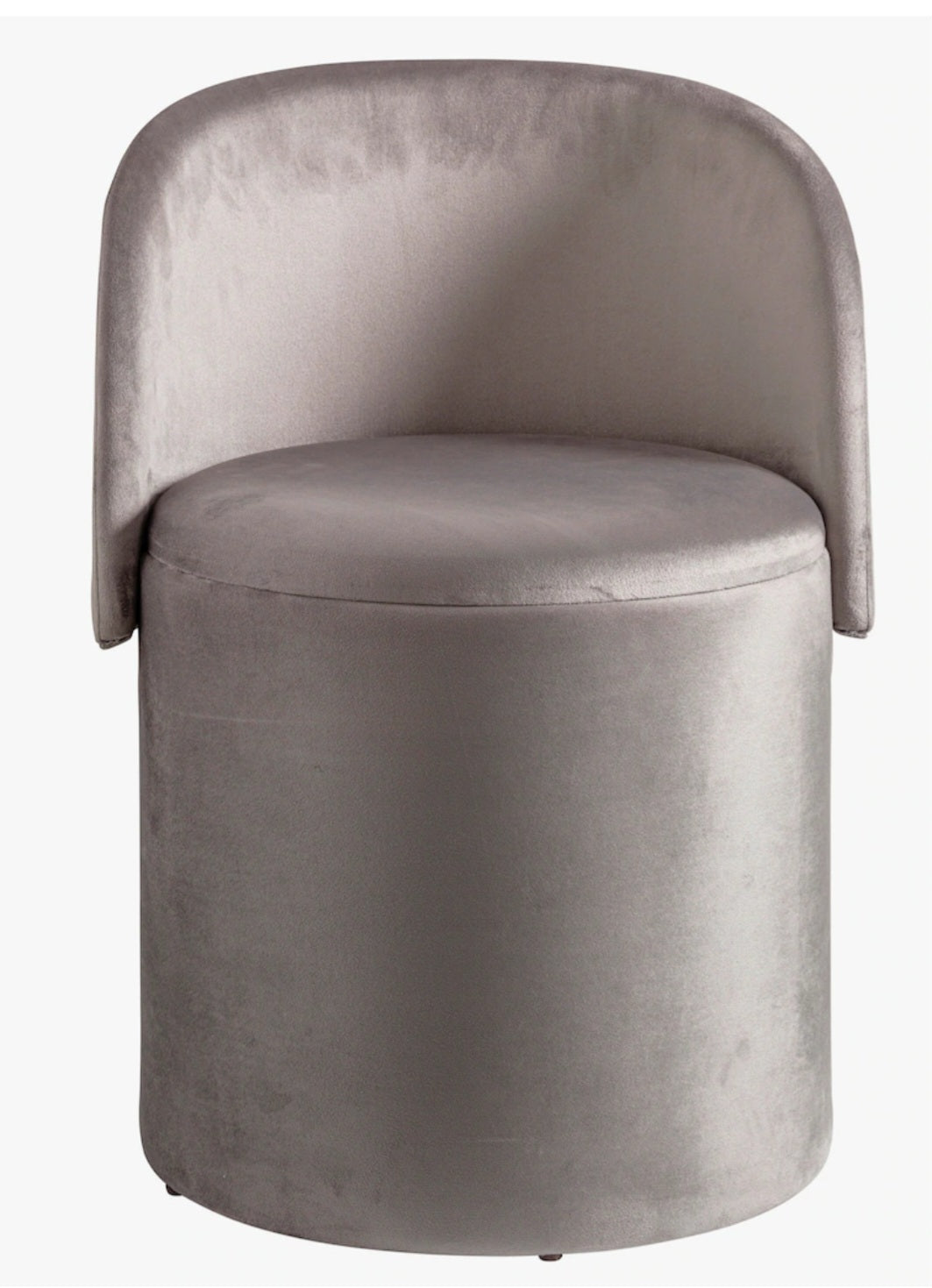 Hocker mit Lehne