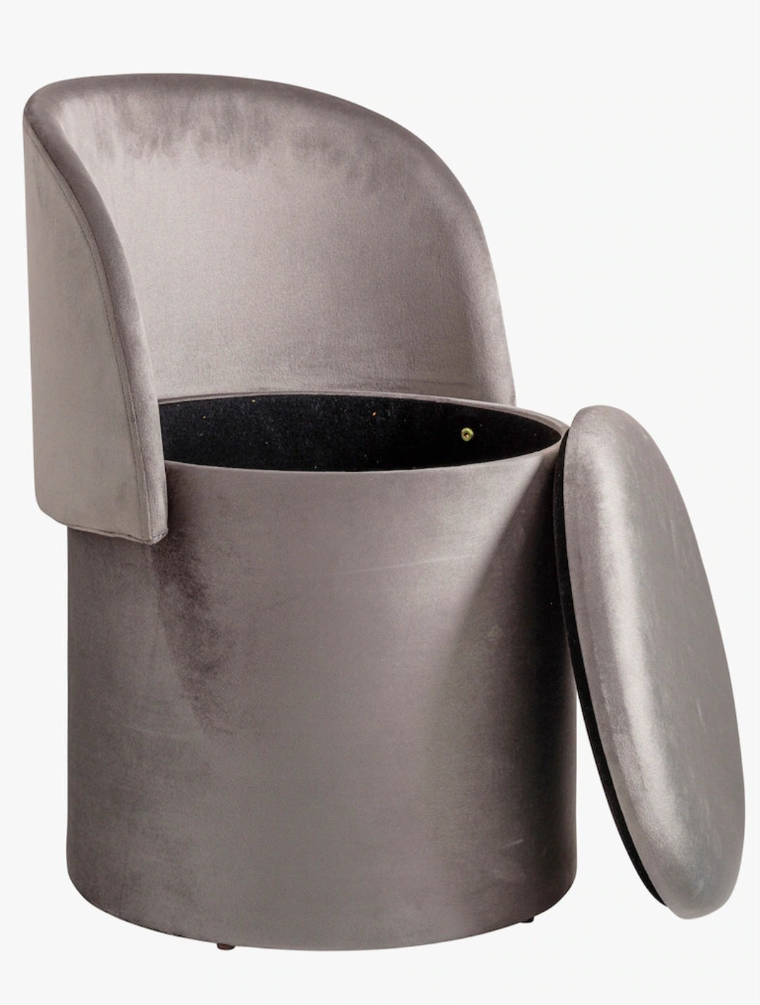 Hocker mit Lehne