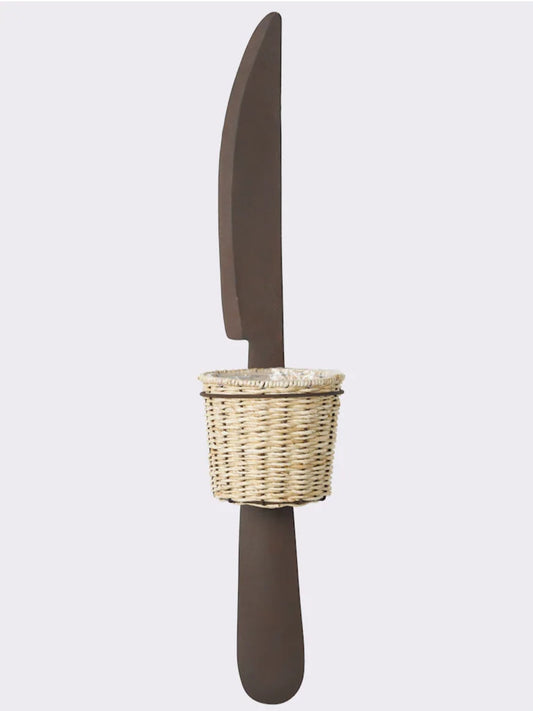 Wanddeko Messer