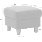 Hocker  mit Stauraumfach