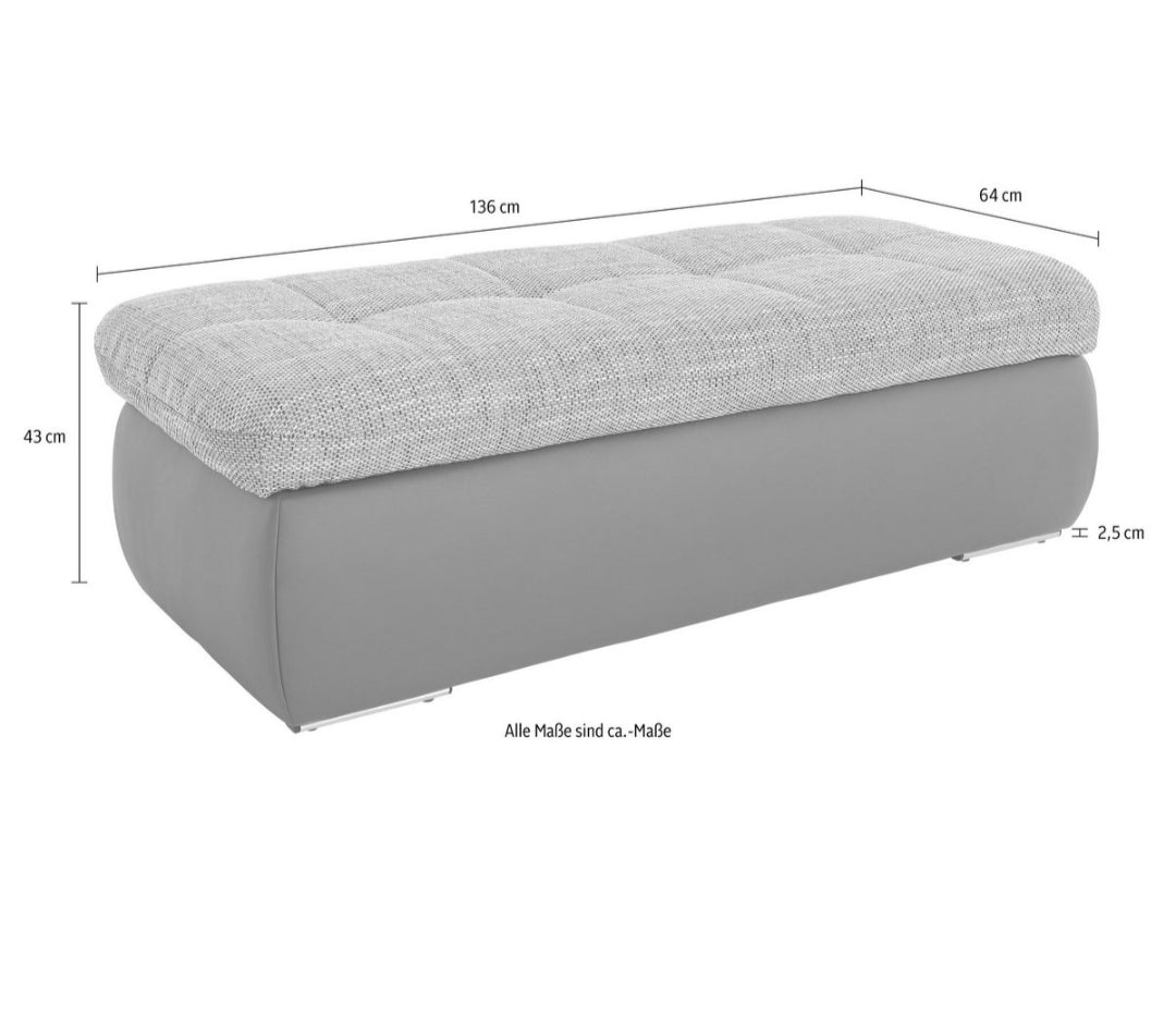Hocker mit Stauraum