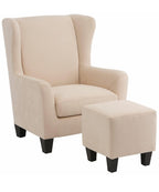 Ohrensessel inklusive Hocker