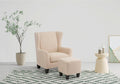 Ohrensessel inklusive Hocker