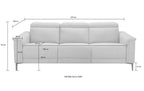 Sofa 3-Sitzer mit Relaxfunktion