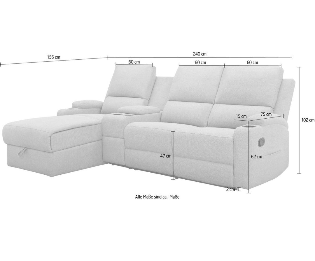 Ecksofa / Kinosofa