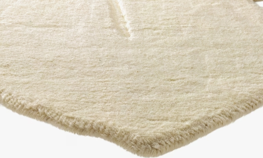 Teppich in Blattform