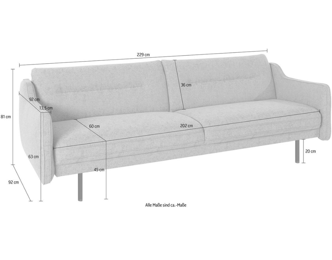Sofa 2.5 Sitzer Design by Morten Georgsen
