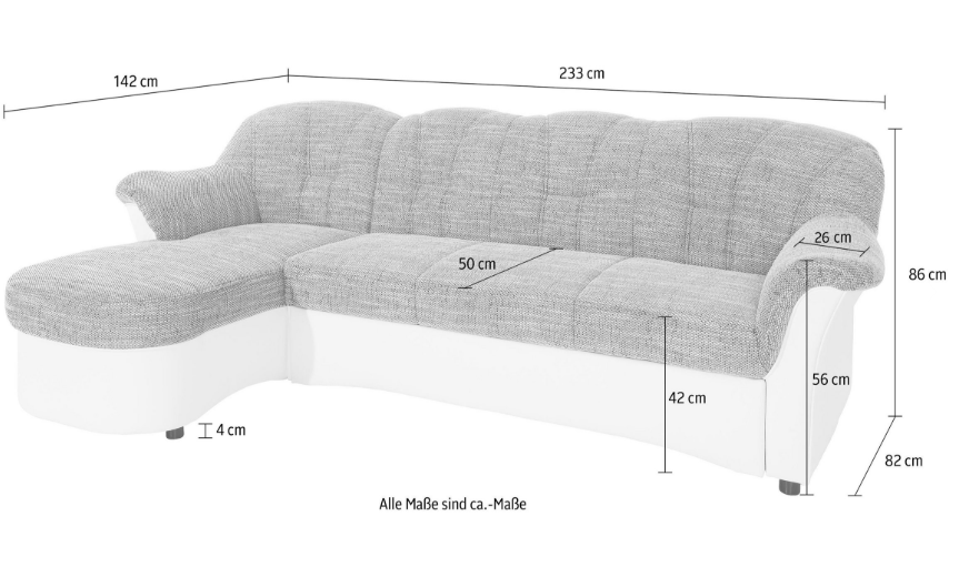 Ecksofa Jahresstart Einzelstück / Posten  Aktion