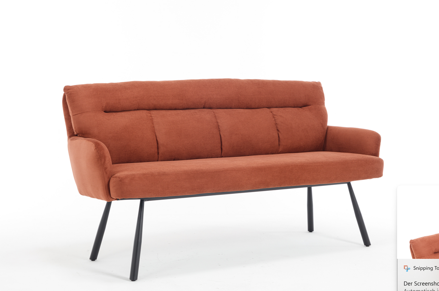 Sitzbank Cord 180cm -vorbestellbar-