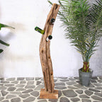 Teak Weinregal